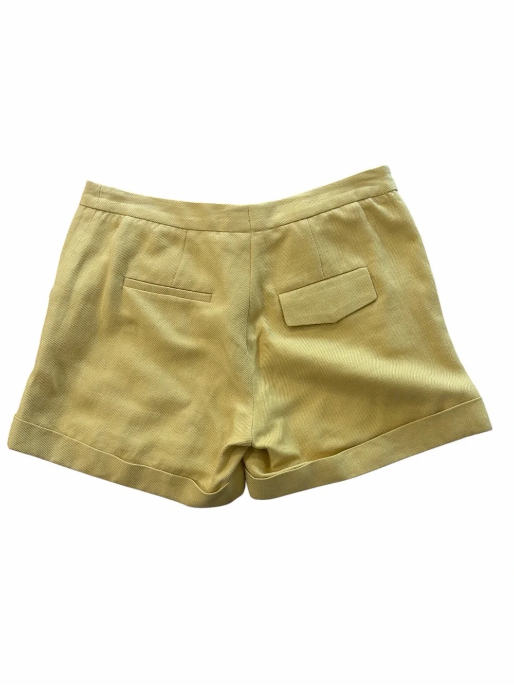 Boy. By Band of Outsiders Yellow Linen and Cotton Blend Shorts